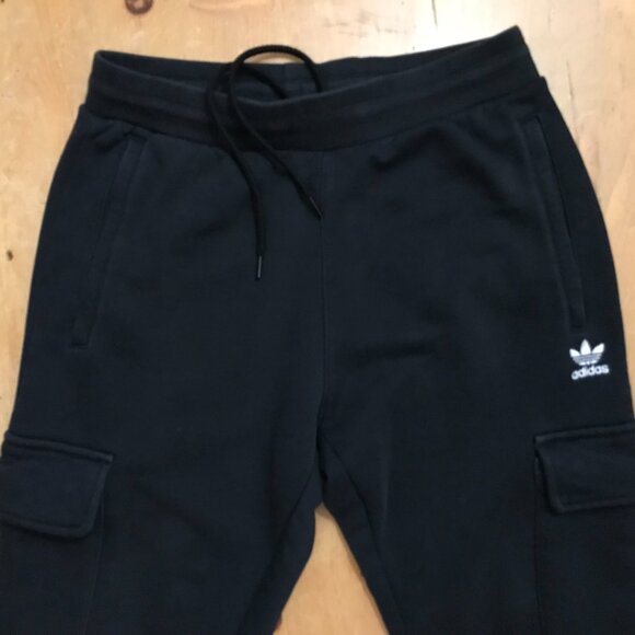 Adidas Men’s Medium Black Sweatpants – Size M - Picture 4 of 6